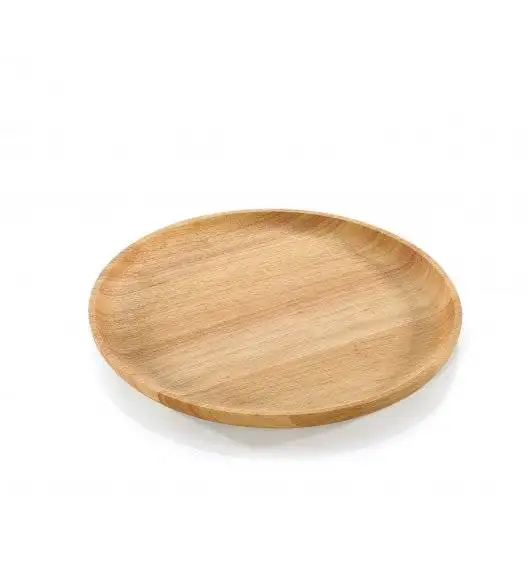 ZASSENHAUS Talerz / deska do serwowania ⌀ 30 cm / drewno kauczukowe