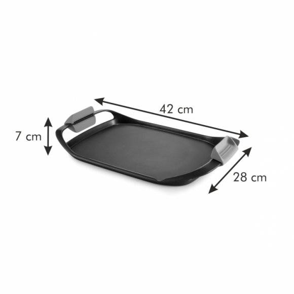 TESCOMA SMARTCLICK Gładka patelnia do grillowania 42 x 28 cm / 605069.00