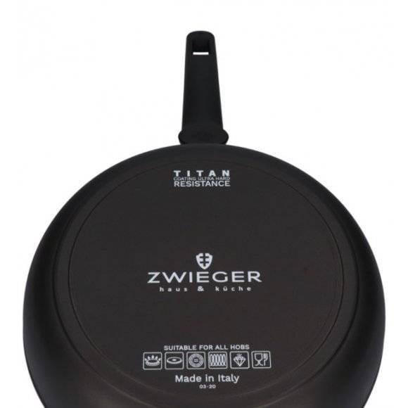 ZWIEGER TITAN Patelnia głęboka 24 cm / Powłoka non-stick