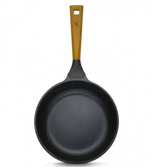 GERLACH NATUR Komplet patelni 20, 24, 28 cm z powłoką ceramiczną ILAG® Non-Stick + pokrywka