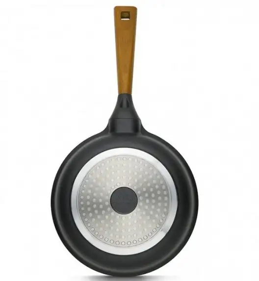 GERLACH NATUR Komplet patelni 20, 24, 28 cm z powłoką ceramiczną ILAG® Non-Stick + pokrywka