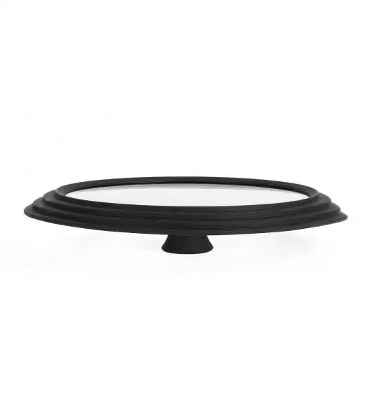 ZWIEGER FORTE Komplet Patelnia aluminiowa 24, 26, 28 cm + pokrywka silikonowa 24/26/28 cm / powłoka granitowa PFLUON / indukcja