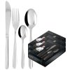 AMBITION ROMA Sztućce Komplet 72 el pudełko / 18 osób / połysk