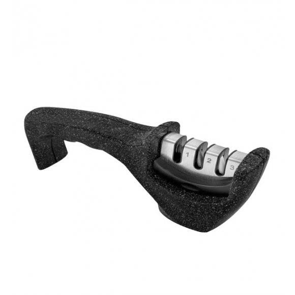 GERLACH GRANITEX Ostrzałka 3w1 / trójfazowy mechanizm / stal nierdzewna