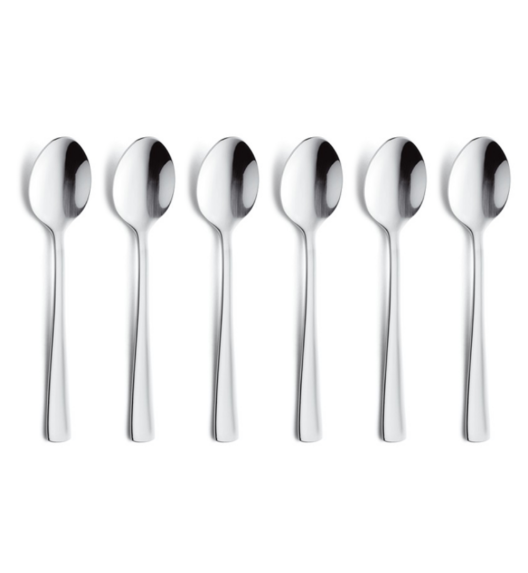 AMEFA ATLANTIC Sztućce UE 6x Łyżeczka do herbaty 13,8 cm stal 18/10