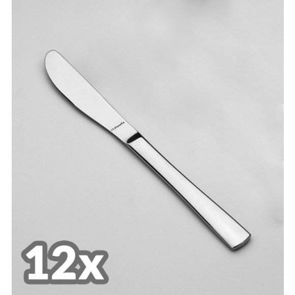 AMEFA ATLANTIC Sztućce UE 12x Nóż stołowy LUZ / połysk