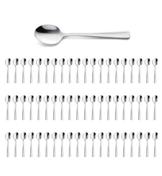 AMEFA ATLANTIC Sztućce UE 60x Łyżeczka do herbaty 13,8 cm stal 18/10