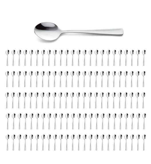 AMEFA ATLANTIC Sztućce UE 120x Łyżeczka do herbaty 13,8 cm stal 18/10