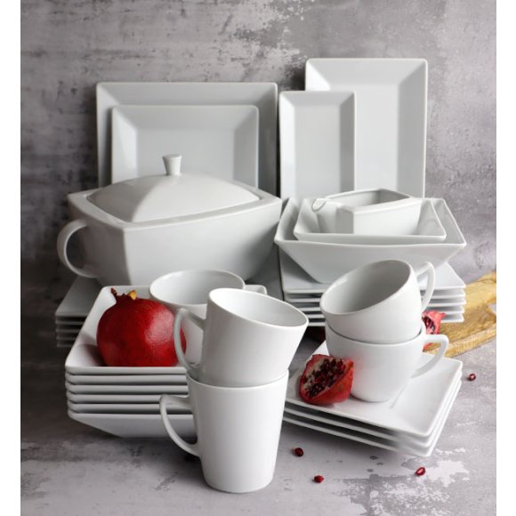 LUBIANA CLASSIC Serwis obiadowo-kawowy 24 os / 156 el 