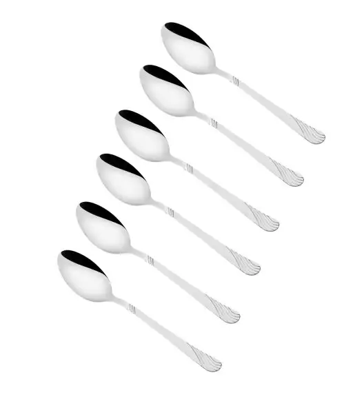 TADAR ERIE Zestaw 6x Łyżka obiadowa / stal nierdzewna 