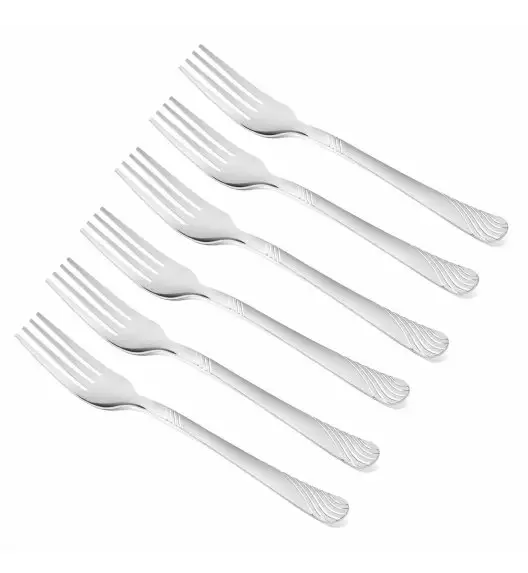 TADAR ERIE Zestaw 6x Widelec obiadowy / stal nierdzewna 