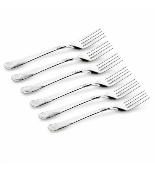 TADAR ERIE Zestaw 6x Widelec obiadowy / stal nierdzewna 
