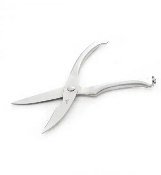 GERLACH FINE Komplet 5 noży w bloku + ostrzałka 3w1 Gerlach + deska dębowa + nożyce do drobiu