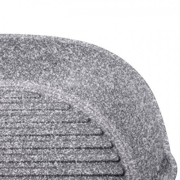 MONETA SINFONIA Patelnia grillowa 28 cm powłoka nieprzywierająca Artech Stone / indukcja