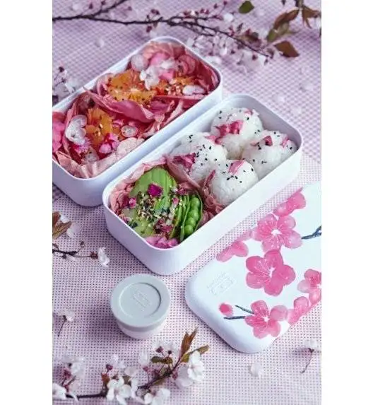 MONBENTO BENTO ORIGINAL Lunchbox 2 x 0,5 L / Graphic Blossom