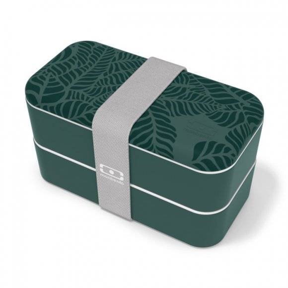 MONBENTO BENTO ORIGINAL Lunchbox 2 x 0,5 L / Graphic Jungle