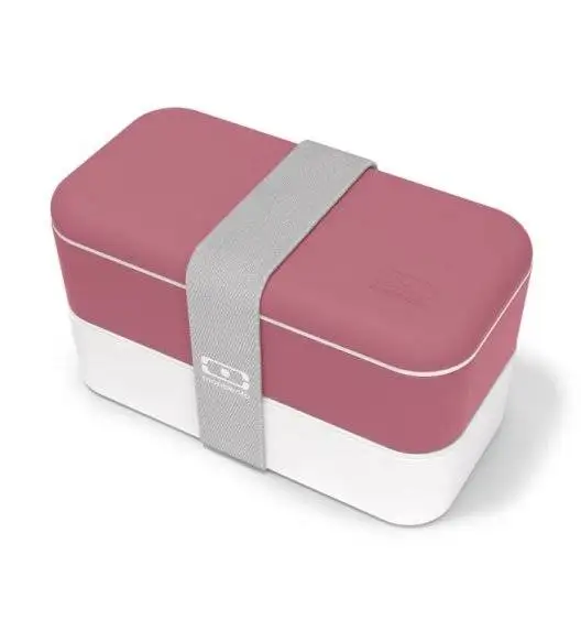 MONBENTO BENTO ORIGINAL Lunchbox 2 x 0,5 L / Pink Blush