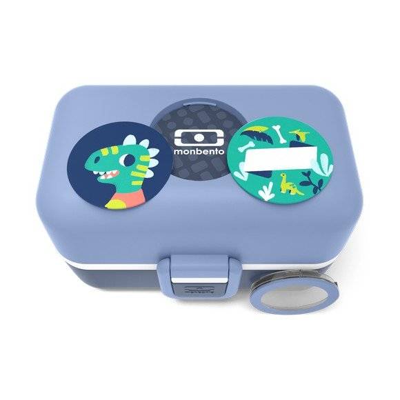 MONBENTO TRESOR Lunchbox dziecięcy 0,8 L / Blue Infinity