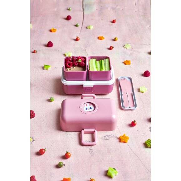 MONBENTO TRESOR Lunchbox dziecięcy 0,8 L / Pink Blush