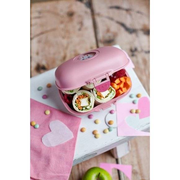 MONBENTO GRAM Lunchbox dziecięcy 0,6 L / Pink Blush