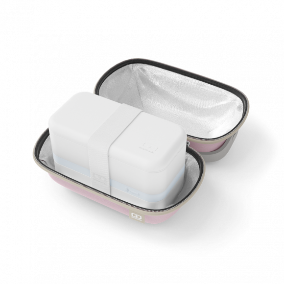 MONBENTO COCOON Termoizolacyjna torba na lunchbox / różowa
