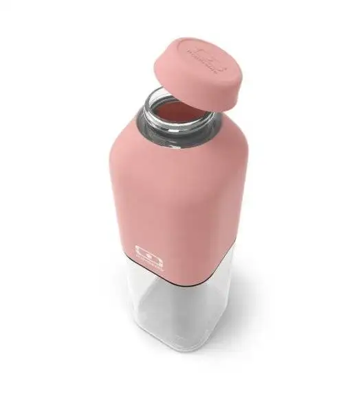 MONBENTO POSITIVE Butelka na wodę 0,5 L / Pink Flamingo