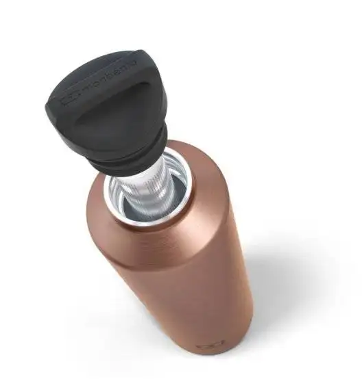 MONBENTO STEEL Butelka termiczna z zaparzaczem 0,5 L / Metallic copper