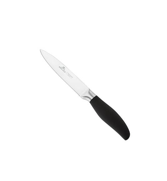 GERLACH STYLE PLUS Komplet 5 noży w bloku + ostrzałka Granitex 3w1 + deska dębowa Natur