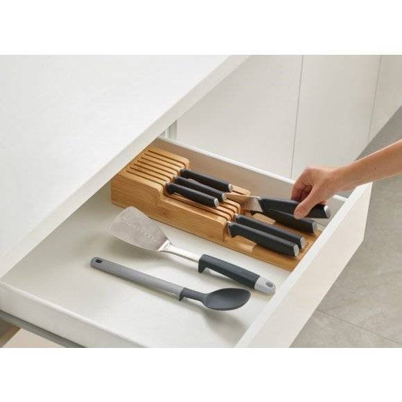 JOSEPH JOSEPH DRAWER STORE Bambusowy Organizer na noże