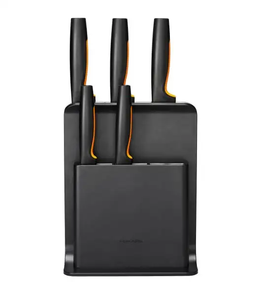 FISKARS FUNCTIONAL FORM 1057554 Komplet 5 noży w bloku czarnym 