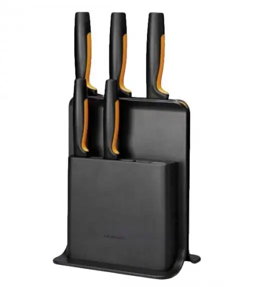 FISKARS FUNCTIONAL FORM 1057554 Komplet 5 noży w bloku czarnym 