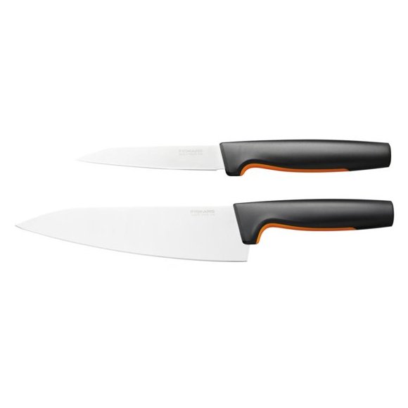 FISKARS FUNCTIONAL FORM 1057557 Komplet 2 noży Szefa kuchni FAVOURITE SET w pudełku / stal nierdzewna