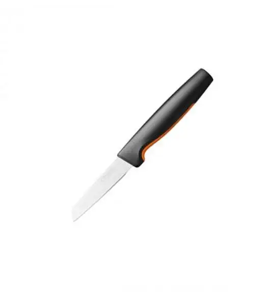 FISKARS FUNCTIONAL FORM 1057555 Komplet 3 noży w bloku czarnym + ostrzałka Fiskars Essential