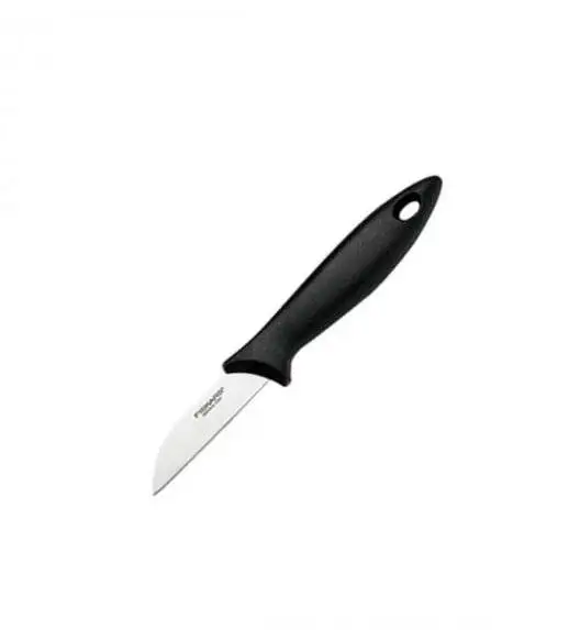 FISKARS ESSENTIAL Noże kuchenne 5 noży w bloku drewnianym / 1023782 + ostrzałka Fiskars Edge