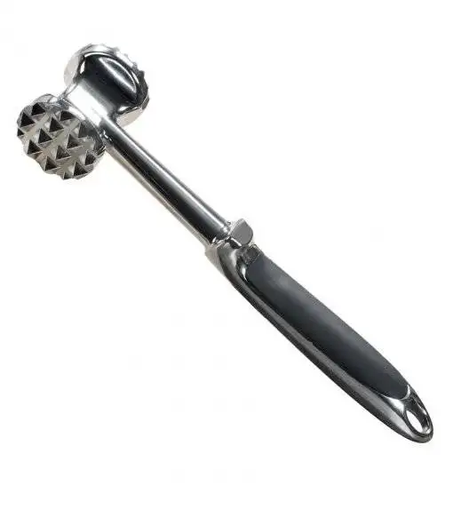 STARKE PRO Tłuczek do mięsa / Stal nierdzewna / 22 cm