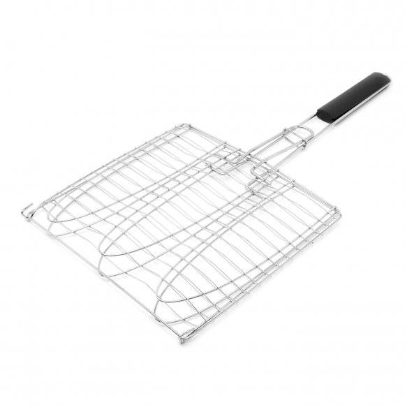 TADAR Ruszt do grillowania ryb BBQ 28 x 28 x 63 cm