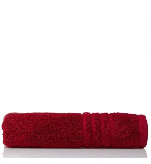 KELA LEONORA Ręcznik bawełniany 50 x 100 cm / czerwony