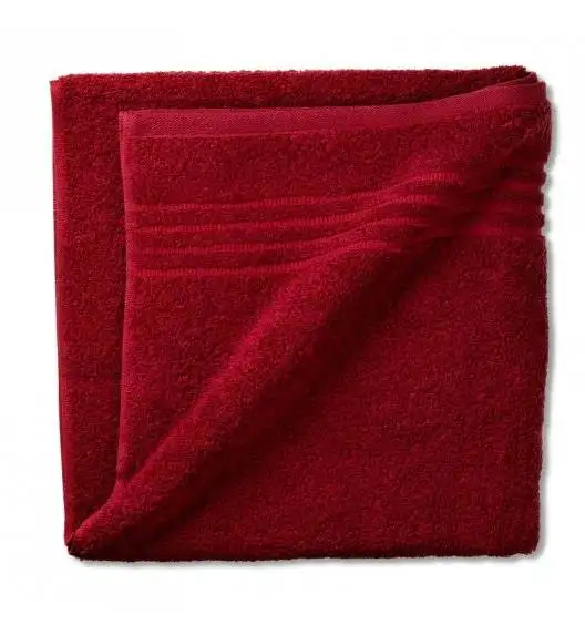 KELA LEONORA Ręcznik bawełniany 70 x 140 cm / czerwony