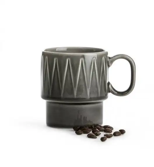 SAGAFORM COFFEE Filiżanka do kawy 0,25 l / szara / ceramika