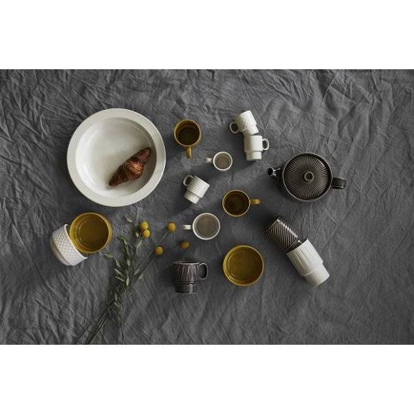 SAGAFORM COFFEE Kubek ceramiczny 0,4 l / szary