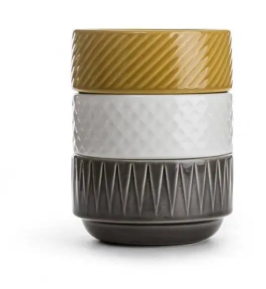 SAGAFORM COFFEE Miseczka ceramiczna 12 cm / szara
