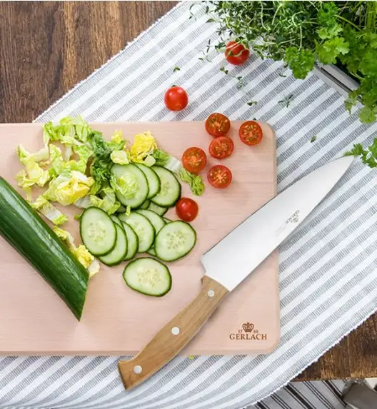 GERLACH COUNTRY Komplet 5 noży w bloku+ ostrzałka 3w1 