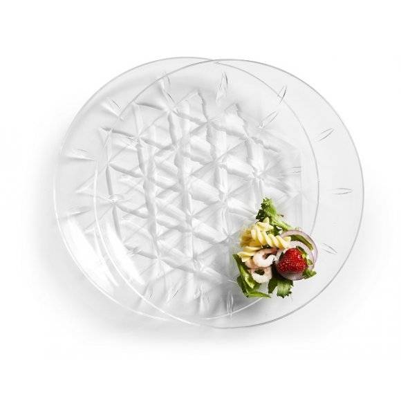 SAGAFORM OUTDOOR EATING Zestaw 2 talerzy piknikowych / akryl / 26 cm