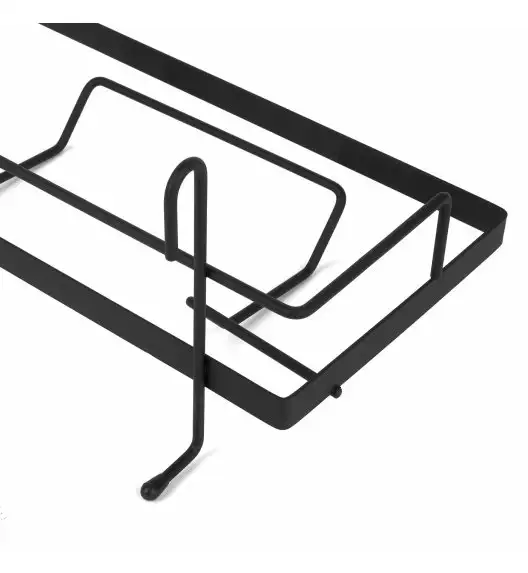 TADAR Reling kuchenny z akcesoriami 76 cm / czarny