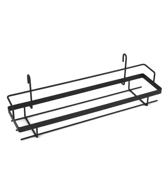 TADAR Reling kuchenny z akcesoriami 76 cm / czarny