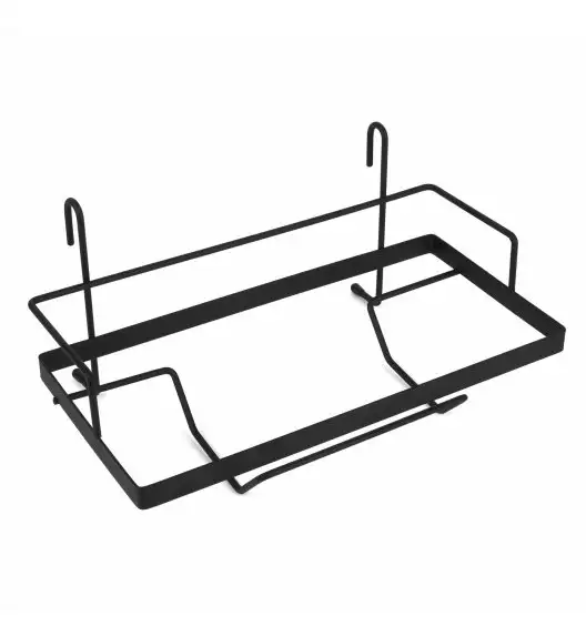 TADAR Reling kuchenny z akcesoriami 76 cm / czarny