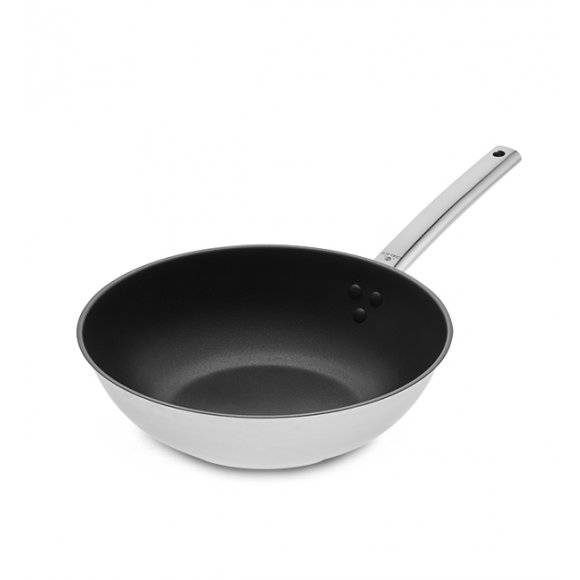 GERLACH SIMPLE Komplet Garnki 9 el z pokrywkami + 5 garnków luzem 1,5 l/ 2l /2,5 l/ 4,5l/ 7 l / + Gerlach Solid Wok 28 cm