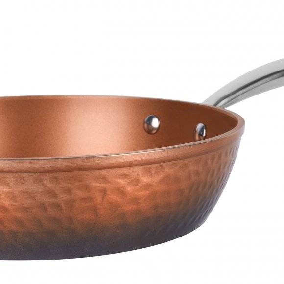 STARKE PRO GLOSSY COPPER Patelnia z powłoką non-stick 28 cm indukcja / Greblon® C3+