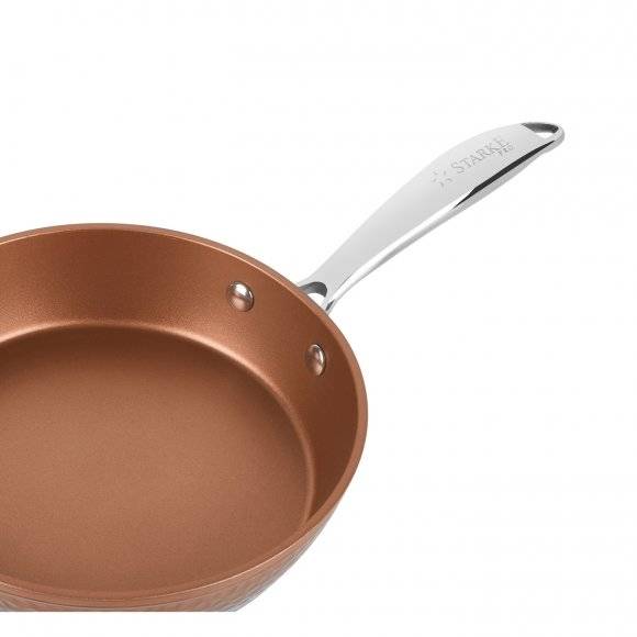 STARKE PRO GLOSSY COPPER Patelnia z powłoką non-stick 28 cm indukcja / Greblon® C3+