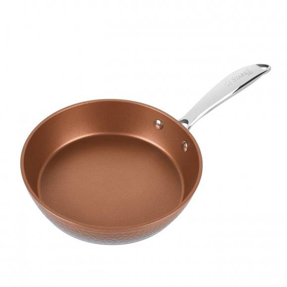 STARKE PRO GLOSSY COPPER Patelnia z powłoką non-stick 28 cm indukcja / Greblon® C3+